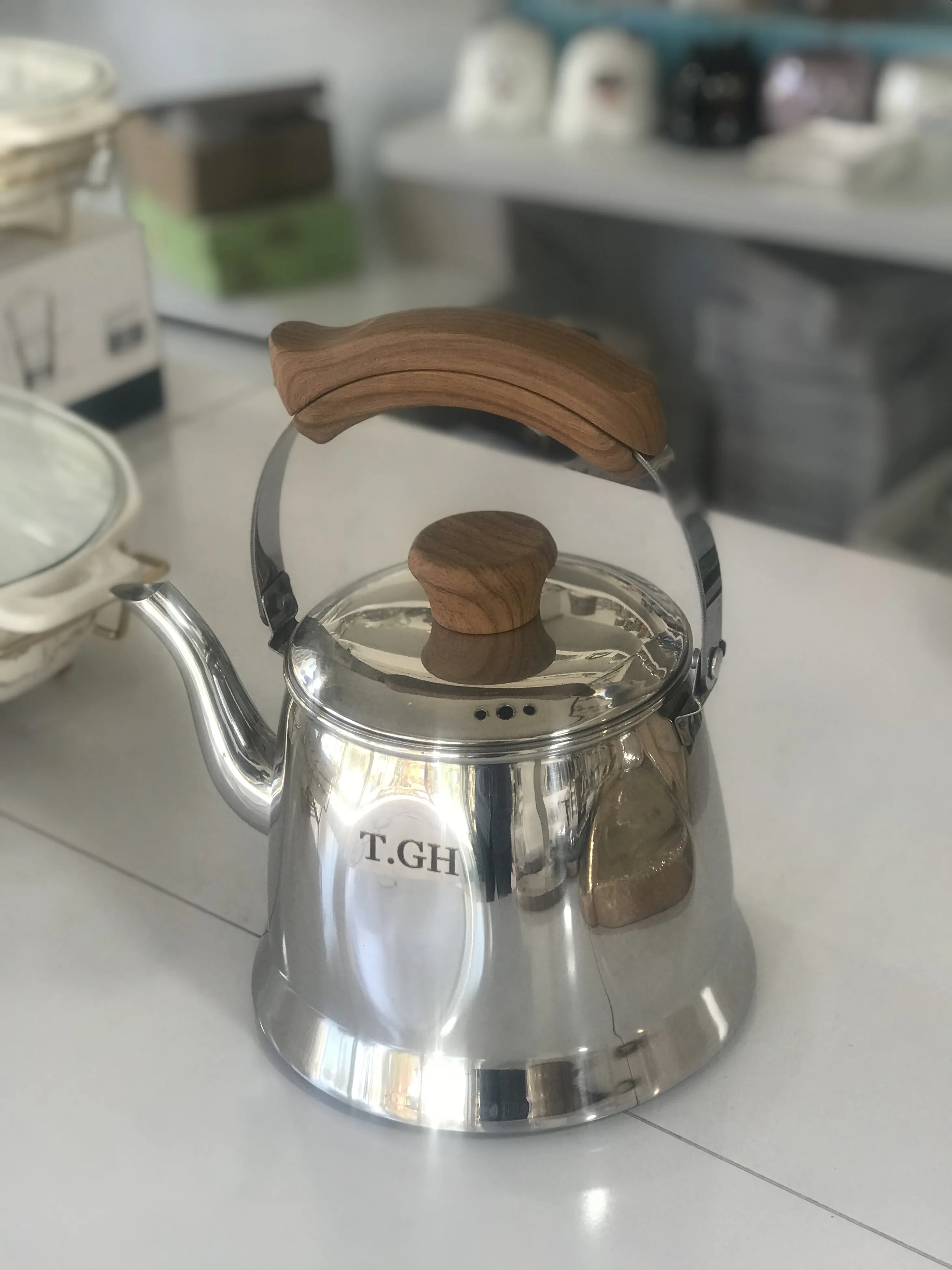 کتری لوله دار استیل