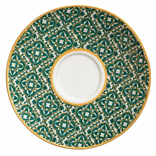 نعلبکی سی اند اس مدل مرسین خشتی سبز کد PS-01042
